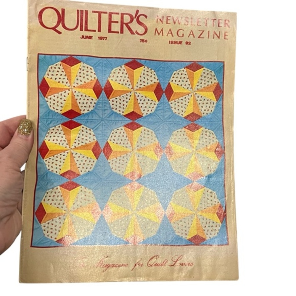 Quilter's Newsletter Magazine Lot of 5 Issues 1977 VINTAGE Fun Patterns! - Picture 4 of 12
